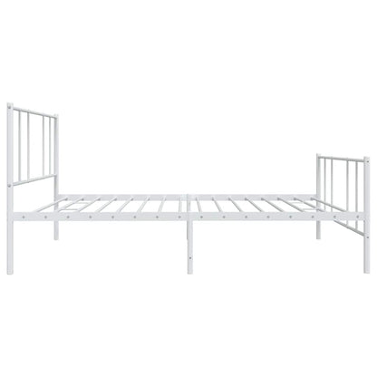 Bedframe Met Hoofd- En Voeteneinde Metaal 100 x 200 cm