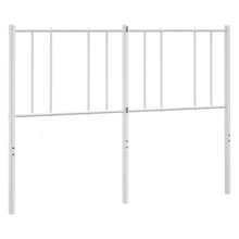 Hoofdbord Metaal Wit 120 Cm