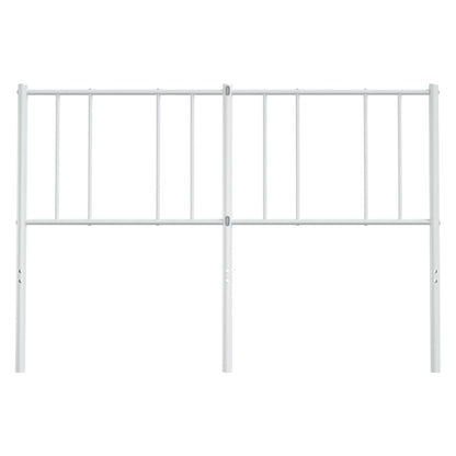 Hoofdbord Metaal Wit 120 Cm