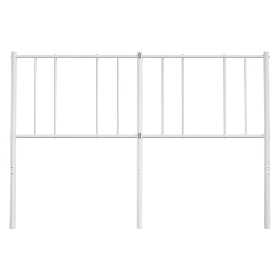 Hoofdbord Metaal Wit 120 Cm