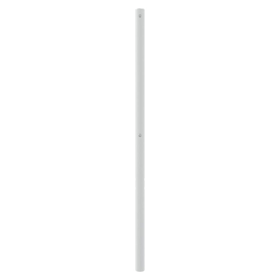 Vervangend hoofdbord 150 cm metaal wit