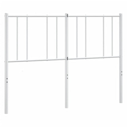 Hoofdbord Metaal Wit 160 Cm