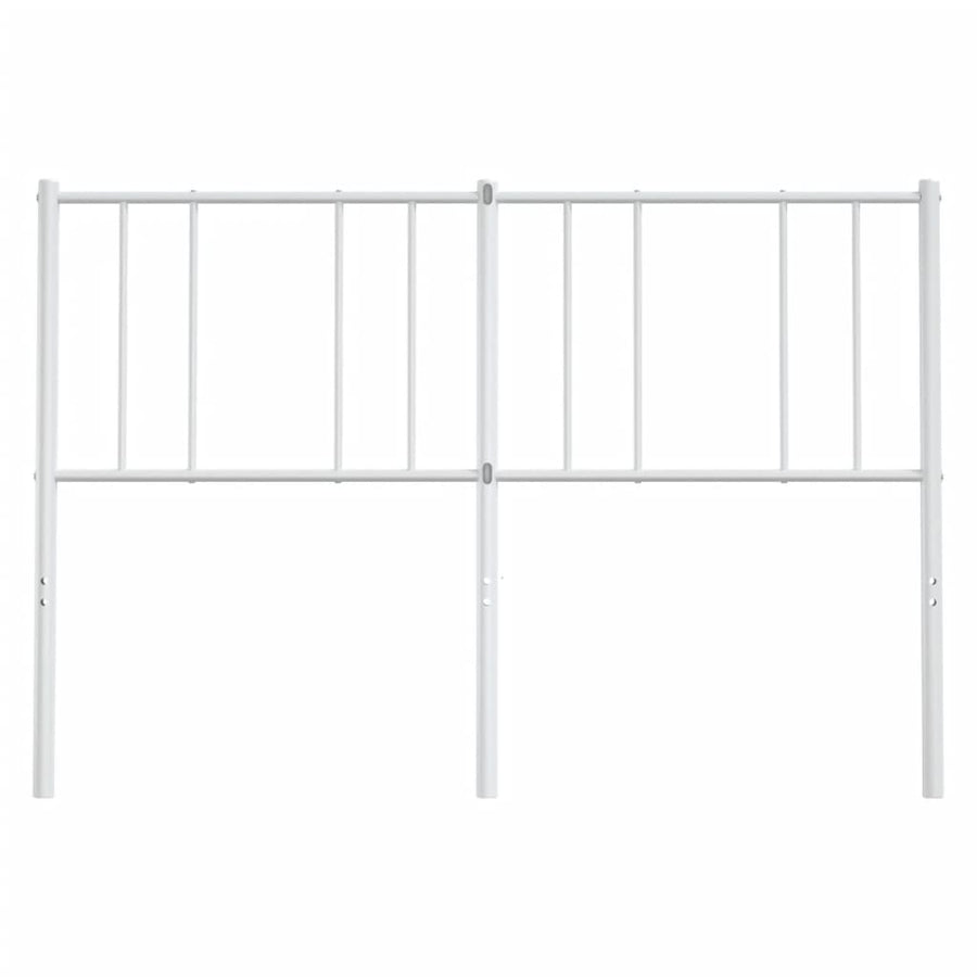 Hoofdbord Metaal Wit 160 Cm