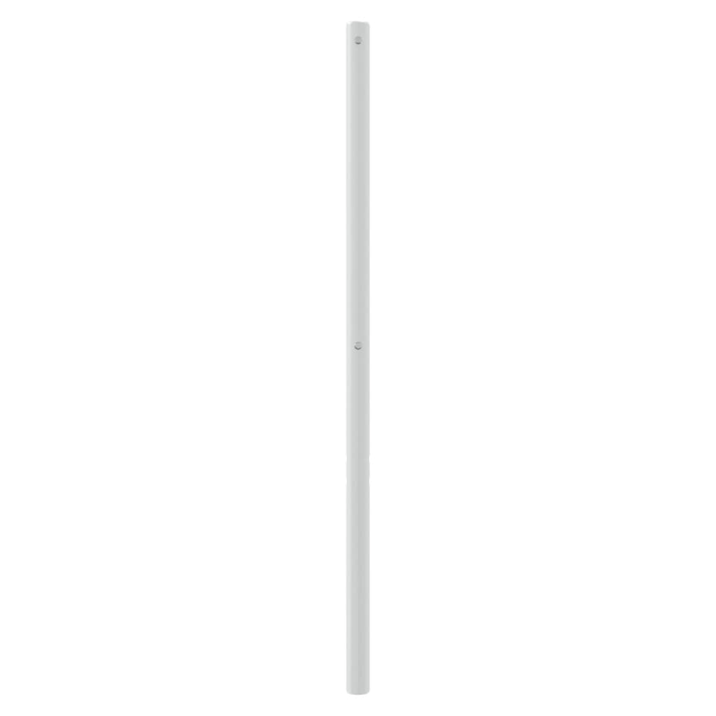 Hoofdbord Metaal Wit 160 Cm