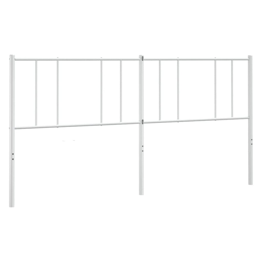 Hoofdbord 180 Cm Metaal Wit