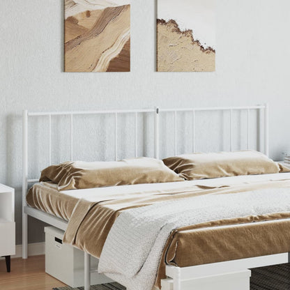Hoofdbord 180 Cm Metaal Wit