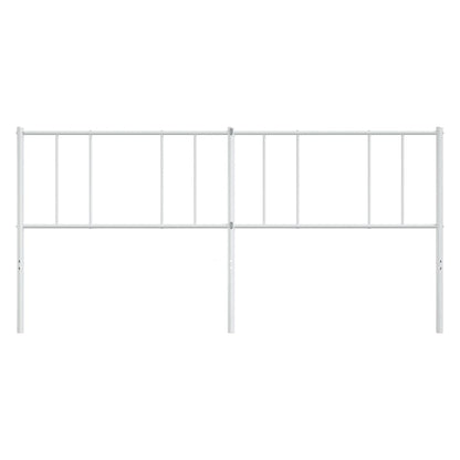 Hoofdbord 180 Cm Metaal Wit