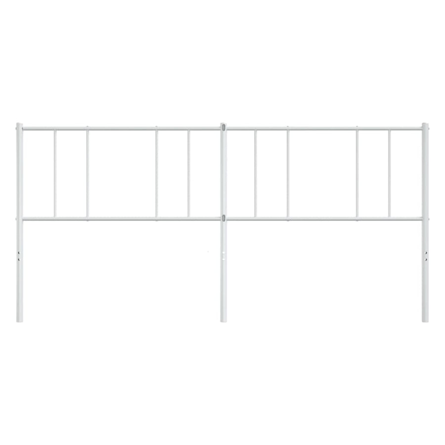 Hoofdbord 180 Cm Metaal Wit