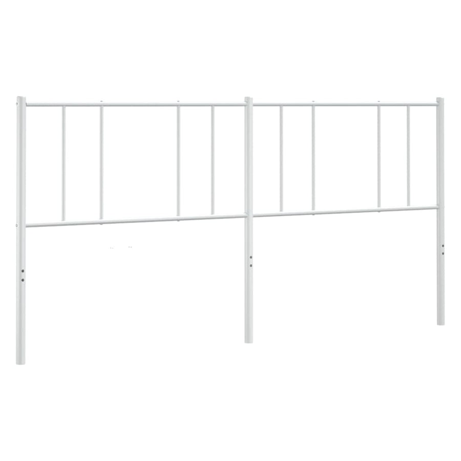 Hoofdbord 180 Cm Metaal Wit