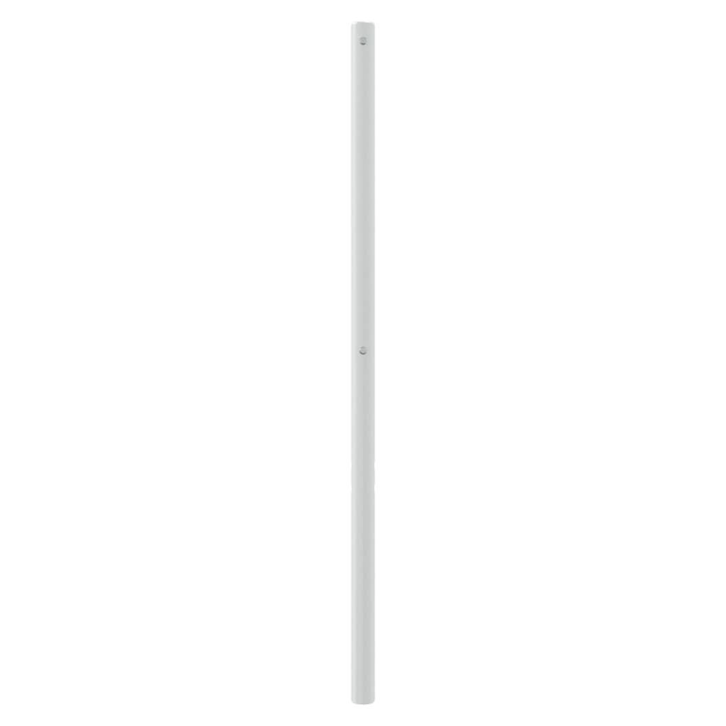 Hoofdbord 180 Cm Metaal Wit