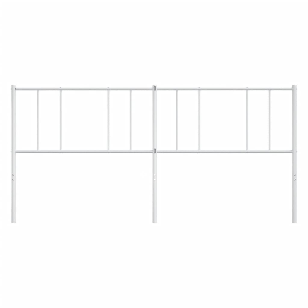 Hoofdbord Metaal Wit 193 Cm