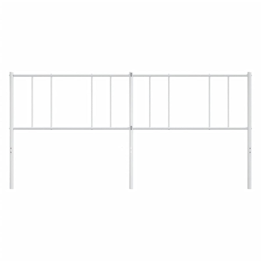 Hoofdbord Metaal Wit 193 Cm