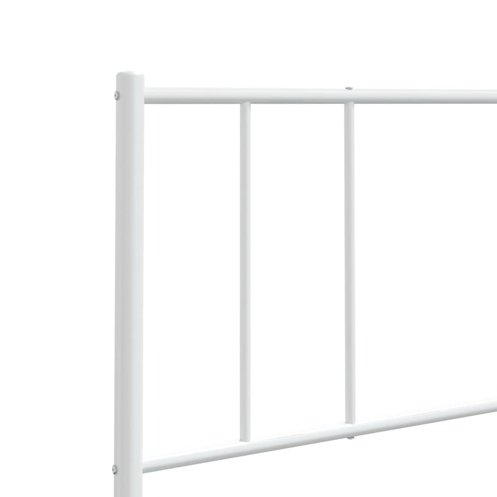 Hoofdbord Metaal Wit 193 Cm