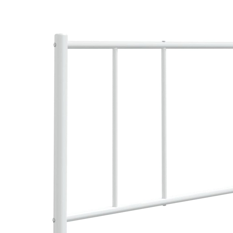 Hoofdbord Metaal Wit 193 Cm