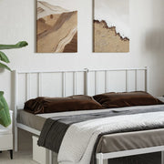 Replacement headboard metal white 200 cm