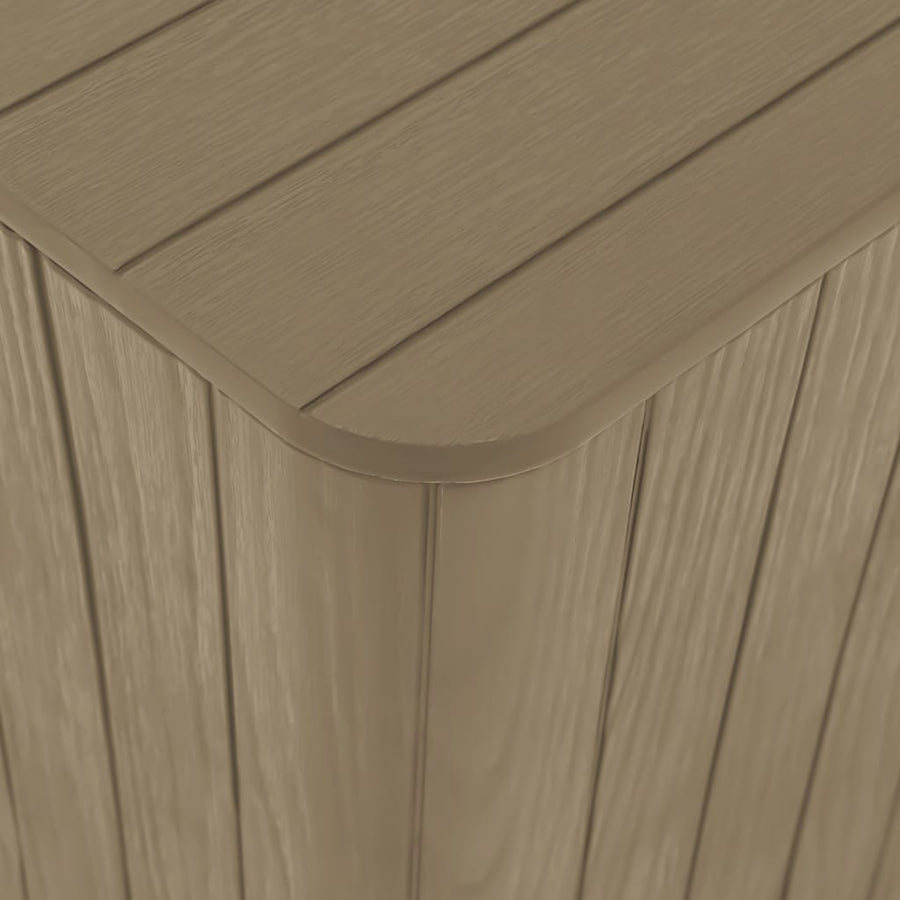Tuintafel Met Afneembaar Deksel Polypropeen Lichtbruin