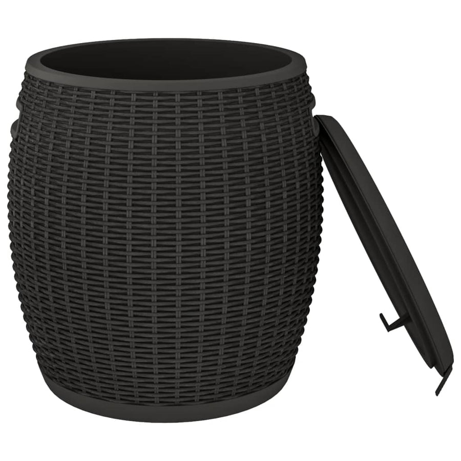 Tuinbox 4-In-1 Polypropeen Zwart