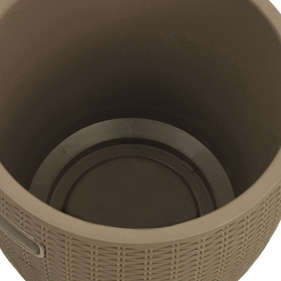 Tuinbox 4-In-1 Polypropeen Lichtbruin