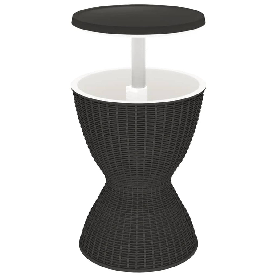 Ijskoeltafel 3-In-1 Polypropeen Zwart