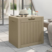 Tuinbox 118L polypropeen grijs