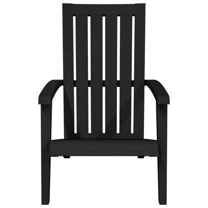 Tuinstoel Adirondack Polypropeen 1 Zwart