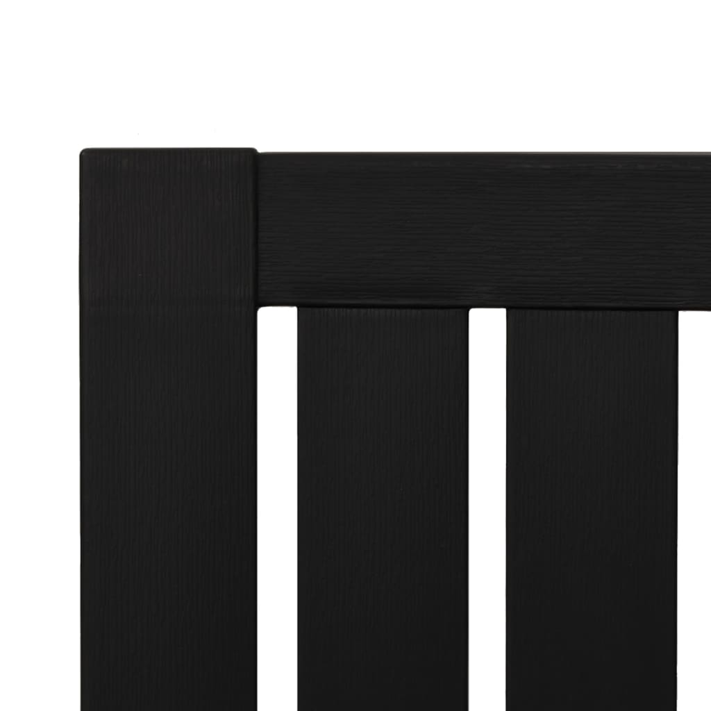 Tuinstoel Adirondack Polypropeen 1 Zwart