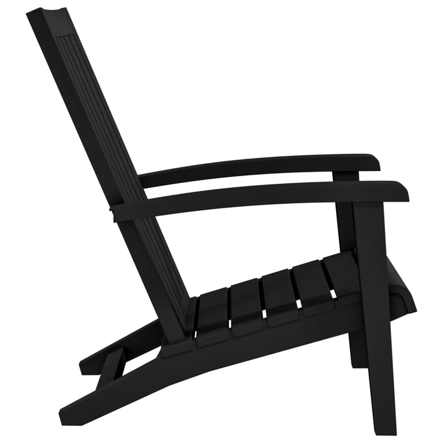Tuinstoelen Adirondack Polypropeen 2 Zwart