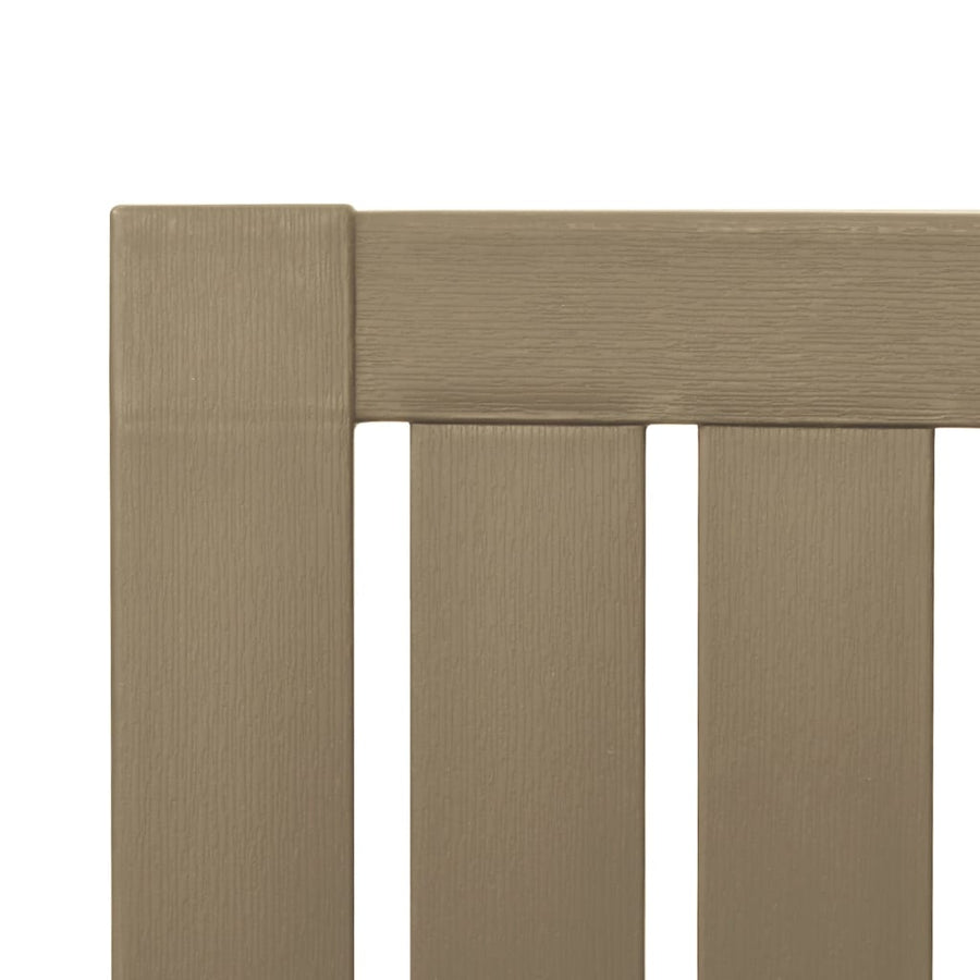 Tuinstoelen Adirondack Polypropeen 2 Lichtbruin