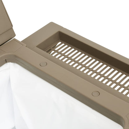 Serveerwagen 3-In-1 Polypropeen Lichtbruin