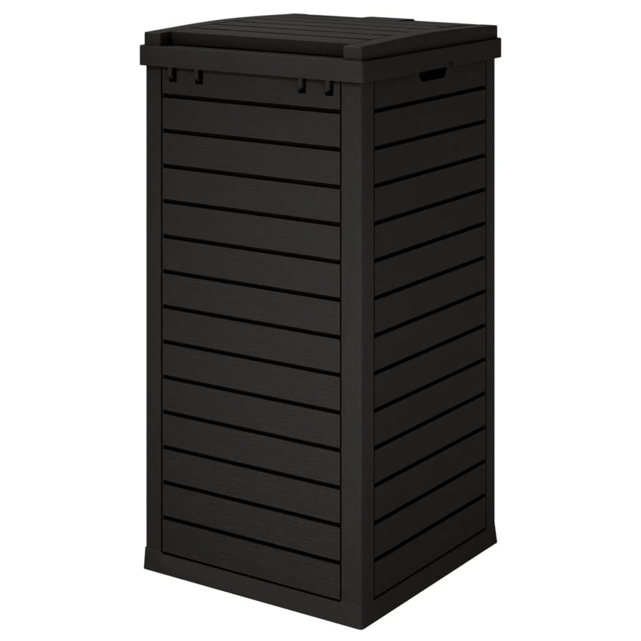 Vuilnisbak Voor Buiten 4X4X86 Cm Polypropeen Zwart