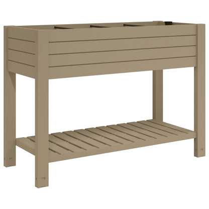 Plantenbak Verhoogd 110X45X79 Cm Polypropeen Lichtbruin
