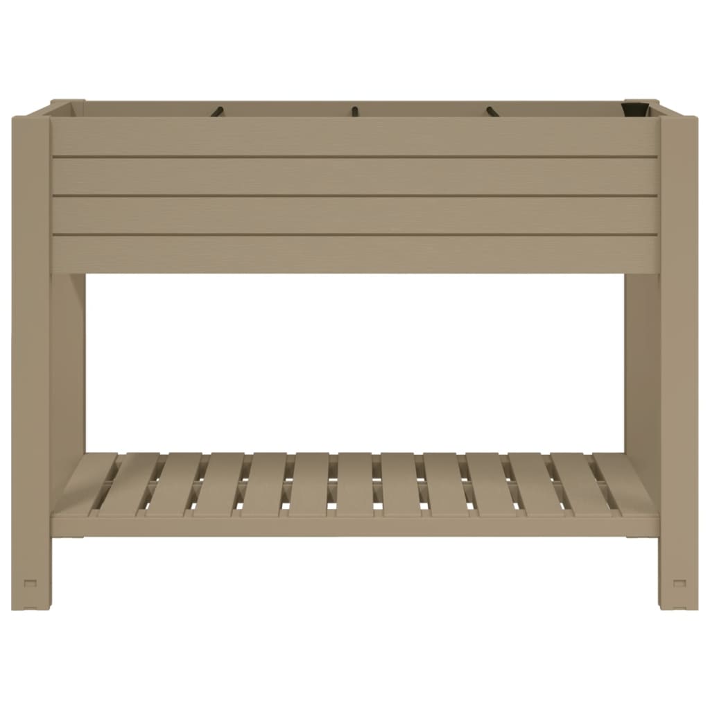Plantenbak Verhoogd 110X45X79 Cm Polypropeen Lichtbruin
