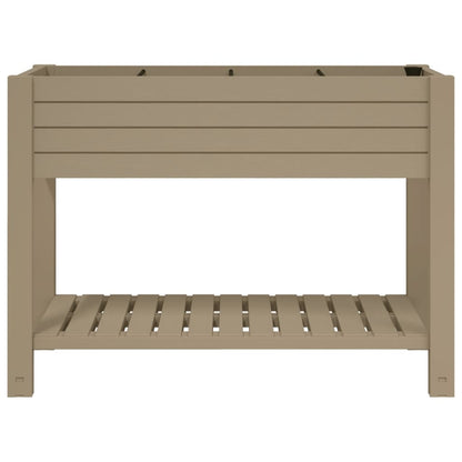 Plantenbak Verhoogd 110X45X79 Cm Polypropeen Lichtbruin