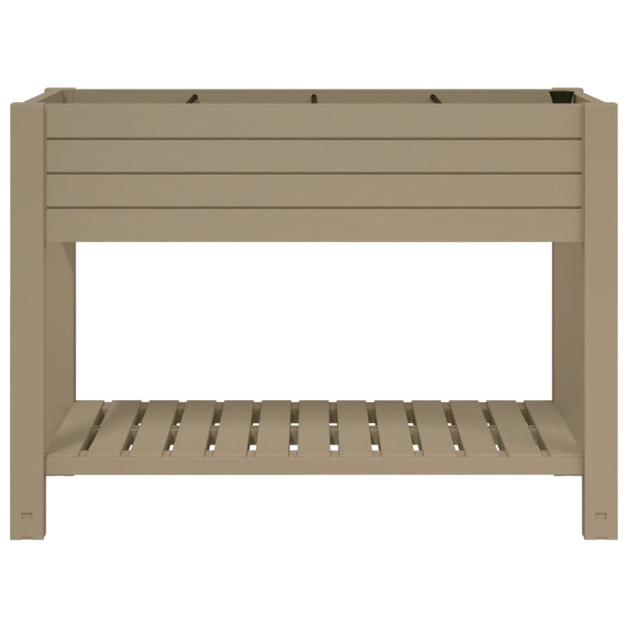 Plantenbak Verhoogd 110X45X79 Cm Polypropeen Lichtbruin