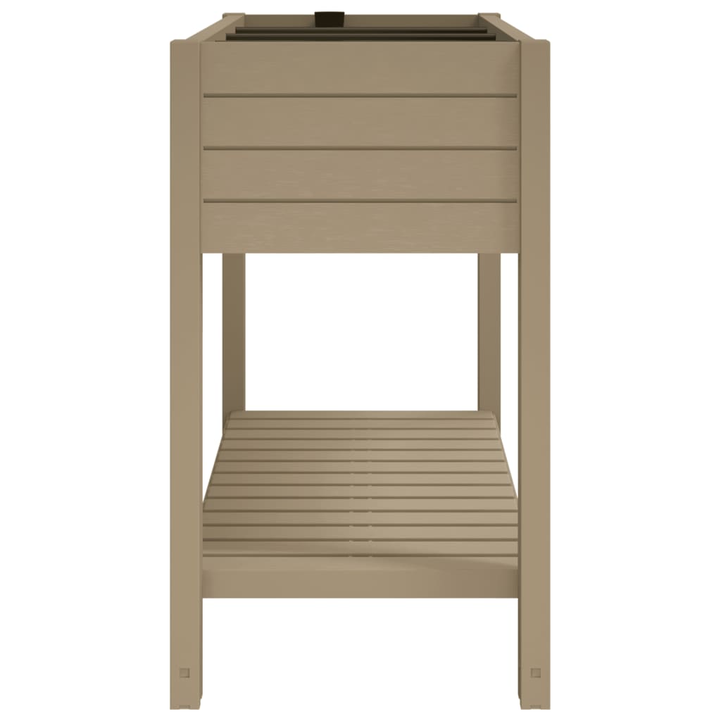 Plantenbak Verhoogd 110X45X79 Cm Polypropeen Lichtbruin