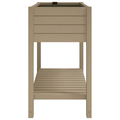 Plantenbak Verhoogd 110X45X79 Cm Polypropeen Lichtbruin
