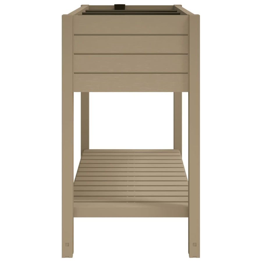 Plantenbak Verhoogd 110X45X79 Cm Polypropeen Lichtbruin