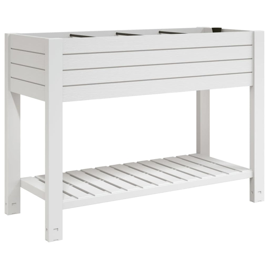 Plantenbak Verhoogd 110X45X79 Cm Polypropeen Wit