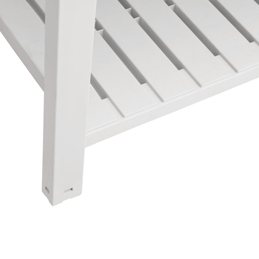 Plantenbak Verhoogd 110X45X79 Cm Polypropeen Wit