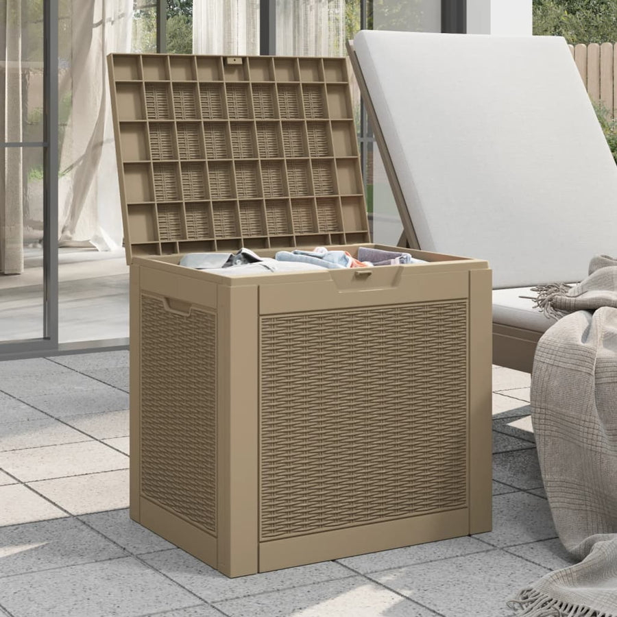 Tuinbox 55,5X43X53 Cm Polypropeen Lichtbruin