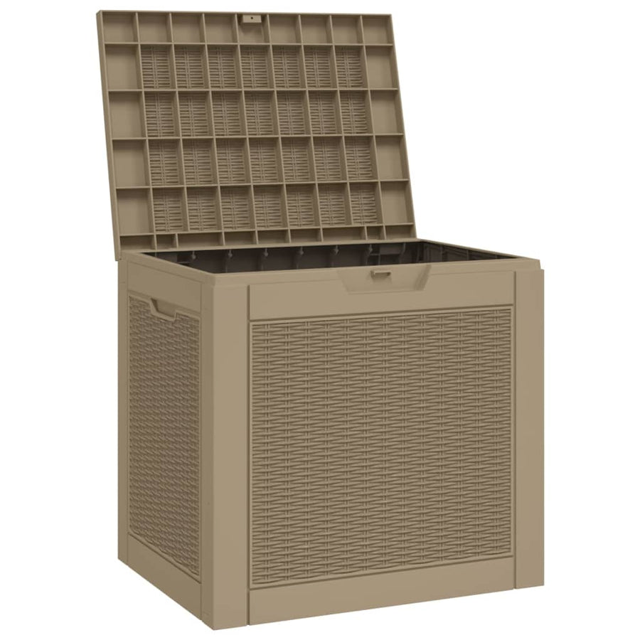 Tuinbox 55,5X43X53 Cm Polypropeen Lichtbruin