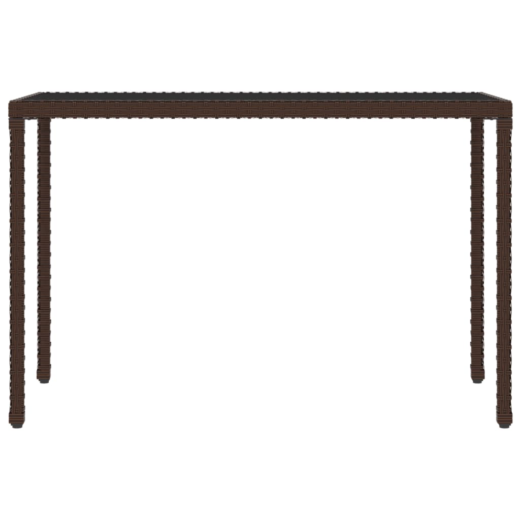 6-Delige Tuinset Met Kussens Poly Rattan Bruin
