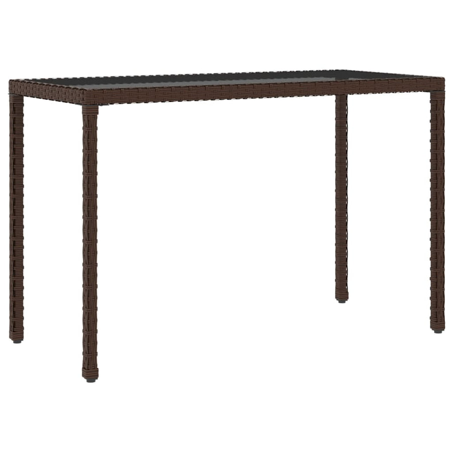 6-Delige Tuinset Met Kussens Poly Rattan Bruin