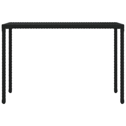 6-Delige Tuinset Met Kussens Poly Rattan Zwart