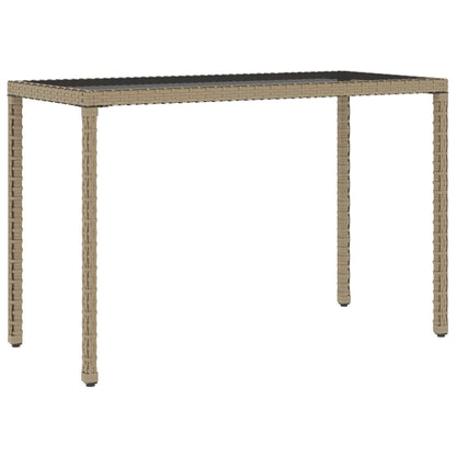 6-Delige Tuinset Met Kussens Poly Rattan Beige