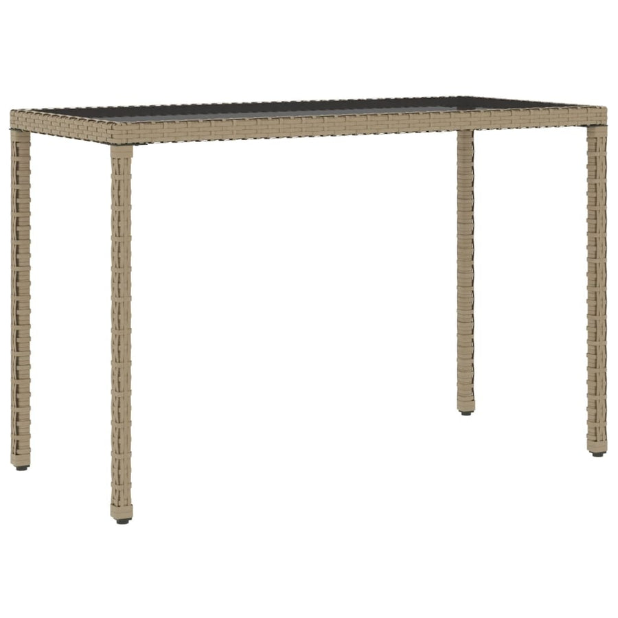 6-Delige Tuinset Met Kussens Poly Rattan Beige