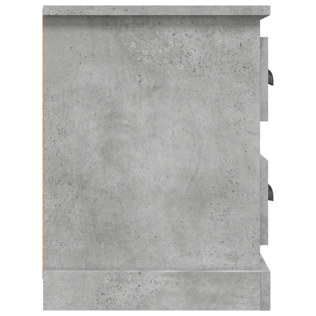 Tv-Meubel 02X35,5X47,5 Cm Bewerkt Hout 102 x 35.5 x 47.5 cm Betongrijs