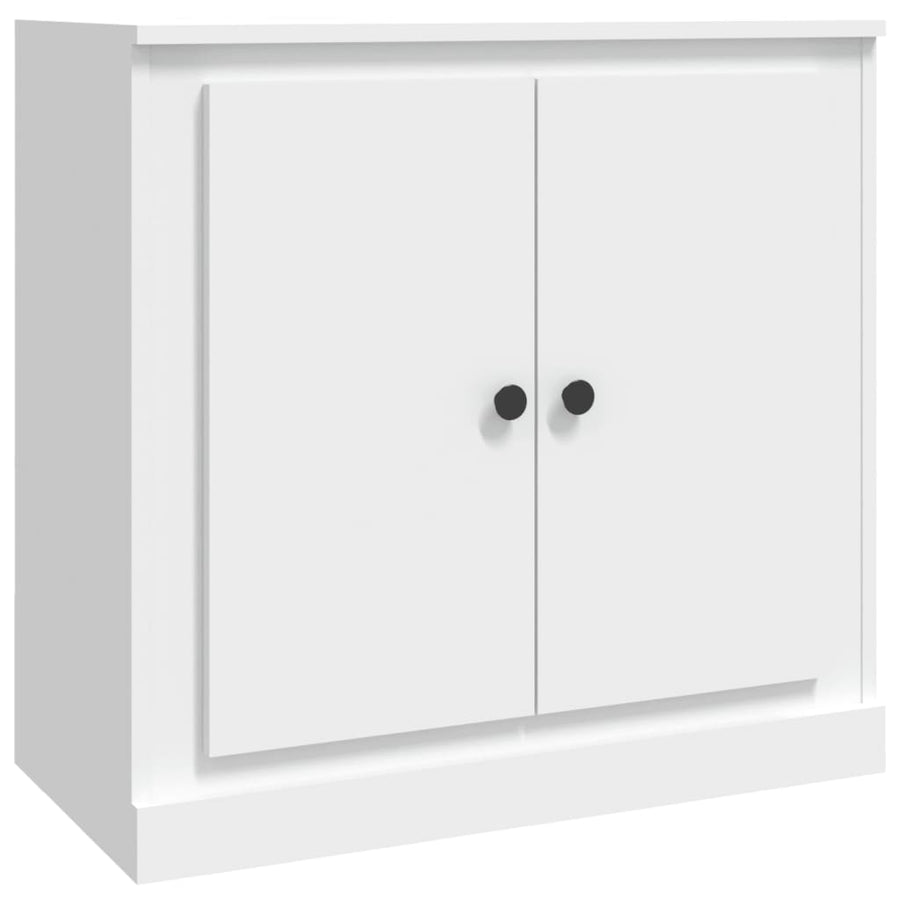 Dressoir 70X35,5X67,5 Cm Bewerkt Hout Wit