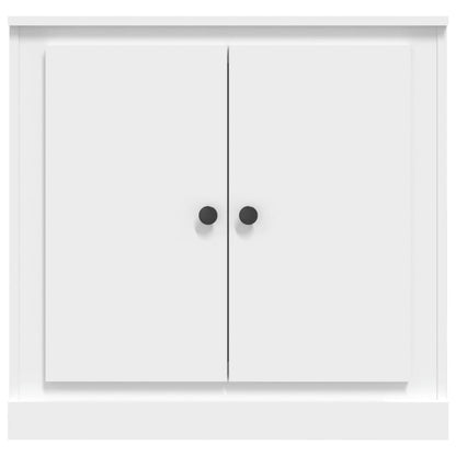 Dressoir 70X35,5X67,5 Cm Bewerkt Hout Wit
