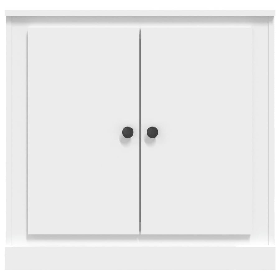 Dressoir 70X35,5X67,5 Cm Bewerkt Hout Wit